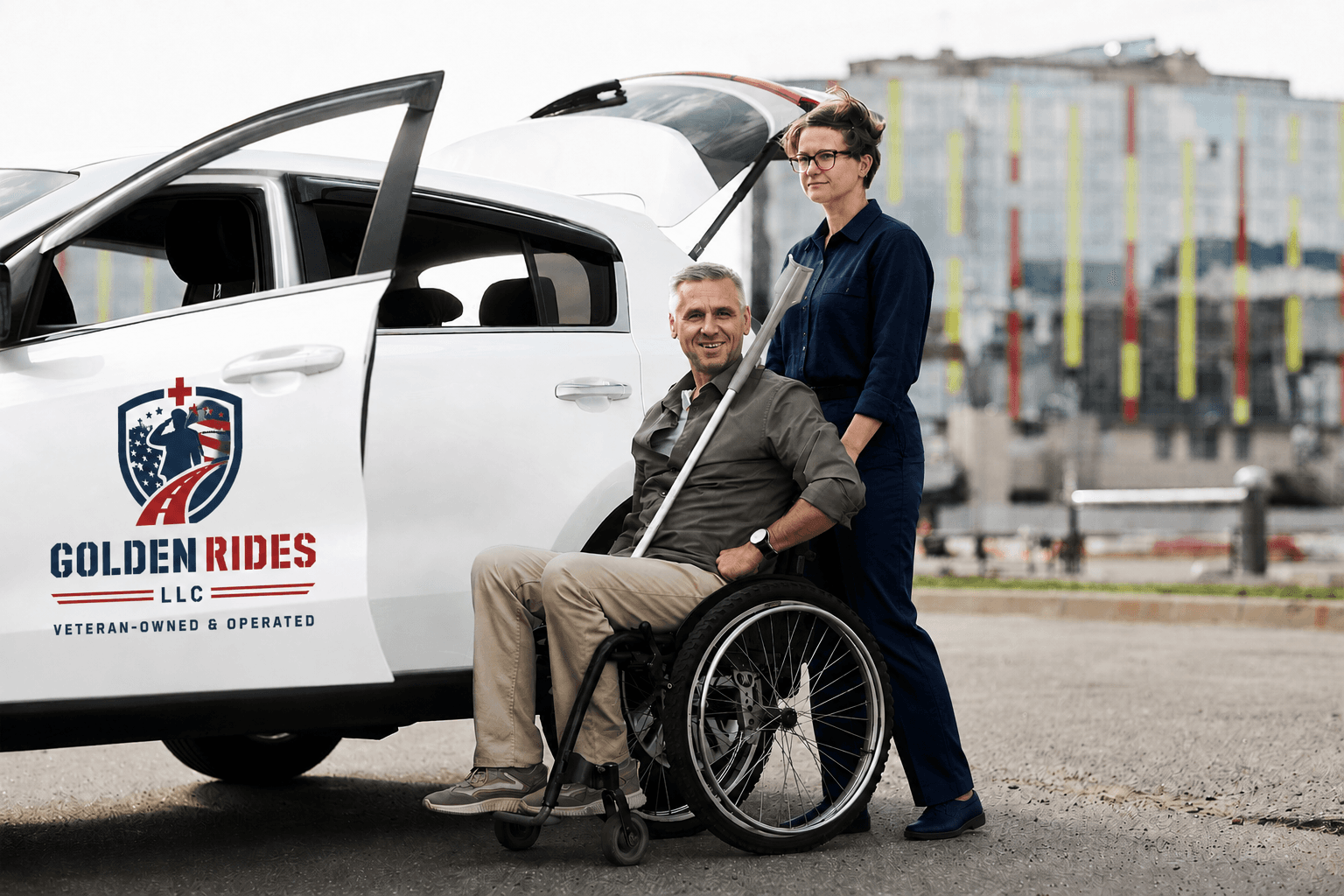 Inside Golden Rides LLC accessible van